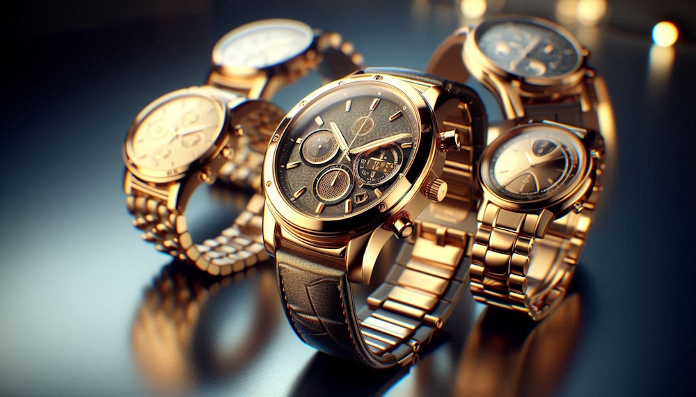 18K Gold Smartwatches - Luxury Meets Tech