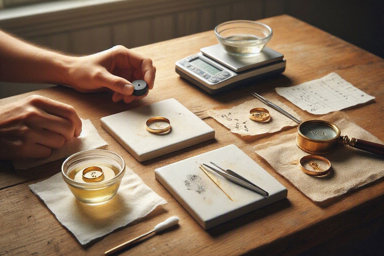 Le test de l’or au vinaigre fonctionne-t-il