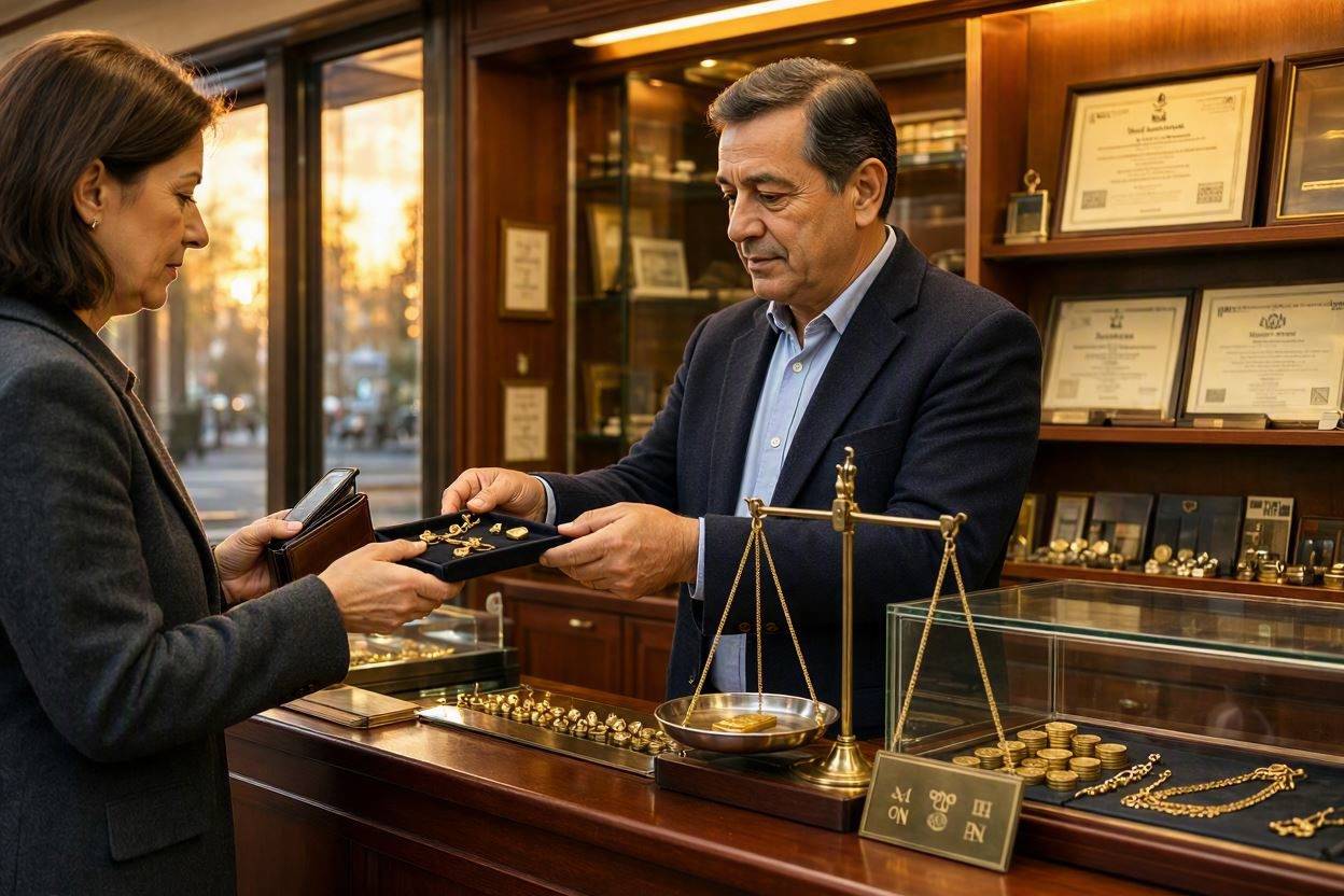 Vendre son or en Belgique depuis la France facilement